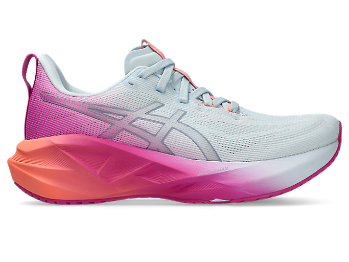 (Women) ASICS Novablast 5 Running Shoes Sky/Digital Sakura 1012B989-400