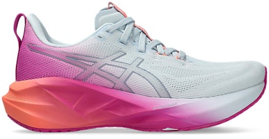 (Women) ASICS Novablast 5 Running Shoes Sky/Digital Sakura 1012B989-400 (Women) ASICS Novablast 5 Running Shoes Sky/Digital Sakura 1012B989-400