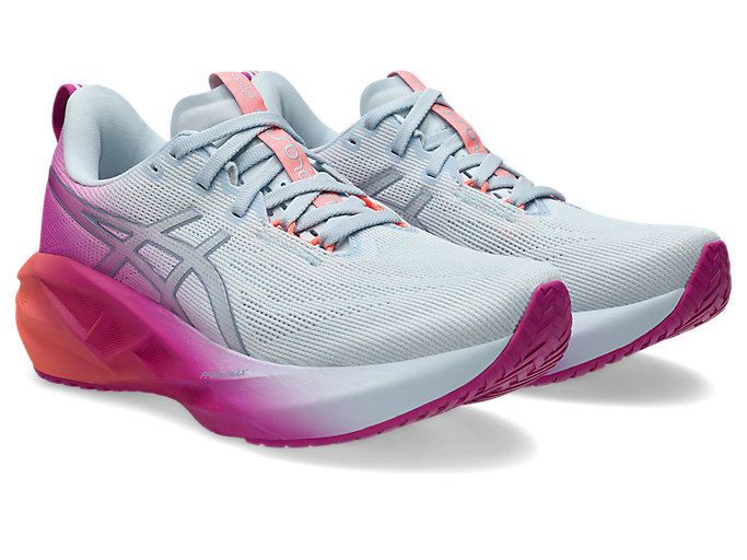 Lookbook (Women) ASICS Novablast 5 Running Shoes Sky/Digital Sakura 1012B989-400