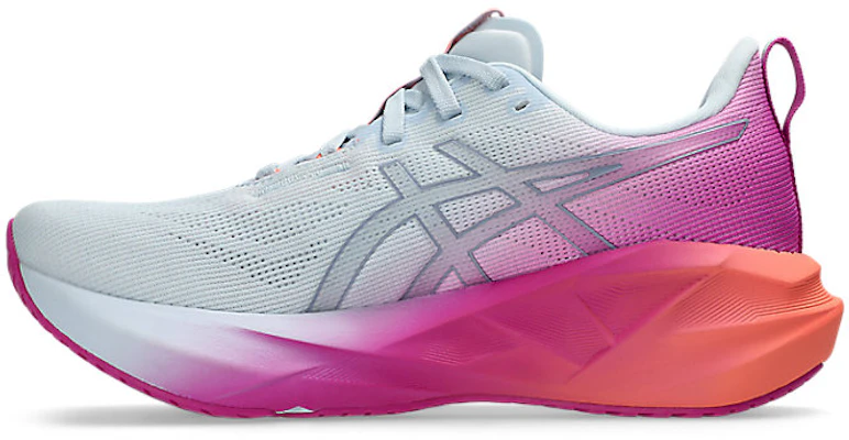 (Women) ASICS Novablast 5 Running Shoes Sky/Digital Sakura 1012B989-400 Purchase (Women) ASICS Novablast 5 Running Shoes Sky/Digital Sakura 1012B989-400