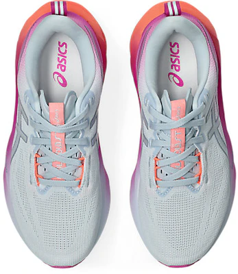(Women) ASICS Novablast 5 Running Shoes Sky/Digital Sakura 1012B989-400 Sizing (Women) ASICS Novablast 5 Running Shoes Sky/Digital Sakura 1012B989-400