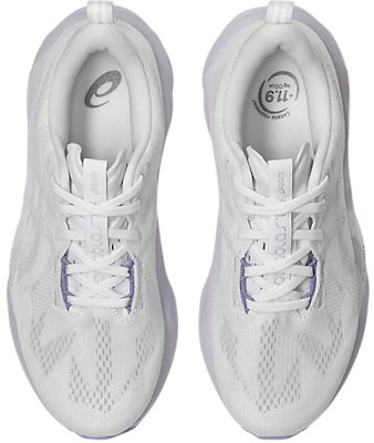 (W) ASICS Novablast 5 Sepatu Lari Putih/Lilac Hint 1012B765-103 Details for (W) ASICS Novablast 5 Sepatu Lari Putih/Lilac Hint 1012B765-103