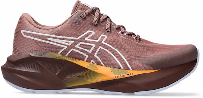 (Women) ASICS Novablast 5 TR Running Shoes Nature Bathing/Rubble Red 1012B911-600 (Women) ASICS Novablast 5 TR Running Shoes Nature Bathing/Rubble Red 1012B911-600