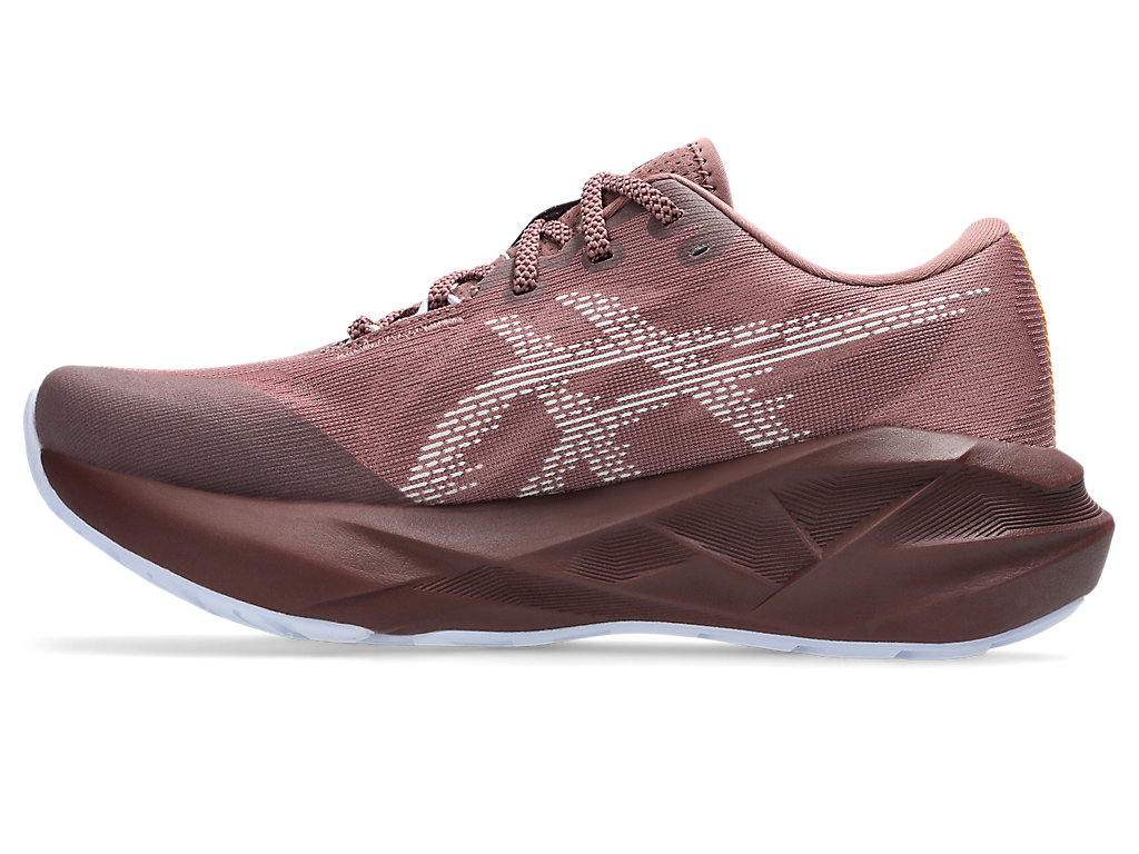 Purchase (Women) ASICS Novablast 5 TR Running Shoes Nature Bathing/Rubble Red 1012B911-600