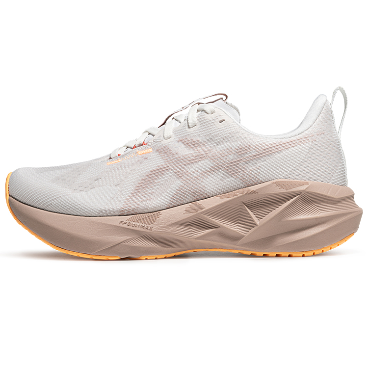 (Women) ASICS Novablast 5 White Pink Violet Marathon Running Shoes 1012B765-102