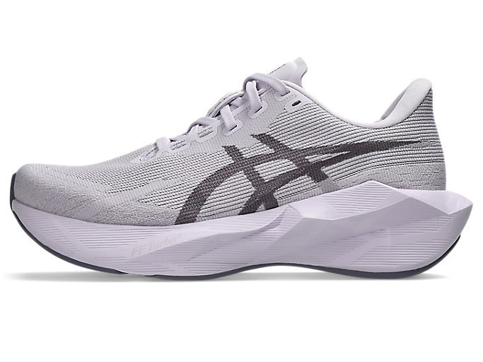 (W) ASICS Novablast 6 Running Shoes. Dahlia/Lavender Grey