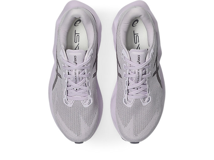 Details for (W) ASICS Novablast 6 Hardloopschoenen Dahlia/Lavendelgrijs. 1012C008-501