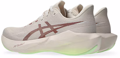 Shop (W) ASICS Novablast 6 Zapatillas Running Rosa Polvo/Amarillo Iluminado 1012C008-700