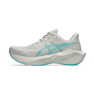 (W) ASICS Novablast 6 Running Shoes Soft Oat/Energy Aqua