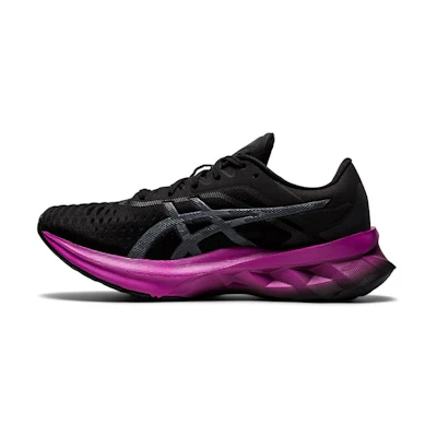 (W) ASICS Novablast 'Black Digital Grape'