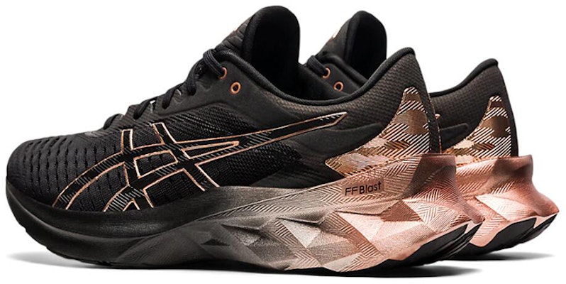 (W) 아식스 노바블라스트 '블랙 로즈 골드' 1012B014-001 Lookbook (W) 아식스 노바블라스트 '블랙 로즈 골드' 1012B014-001