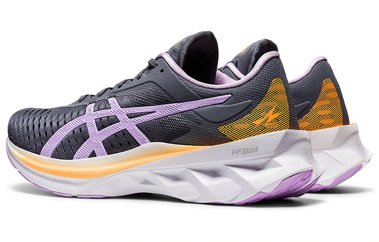 Shop (W) アシックス ノヴァブラスト グレーパープル 1012A584-021