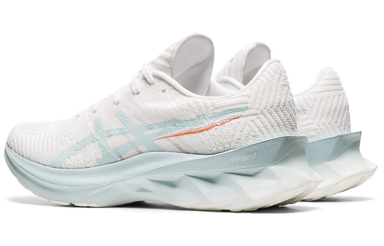 Shop (Women) ASICS Novablast 'Pixel Noise - White Aqua Angel'  1012B006-100