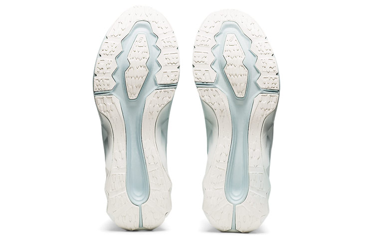 Details for (Women) ASICS Novablast 'Pixel Noise - White Aqua Angel'  1012B006-100