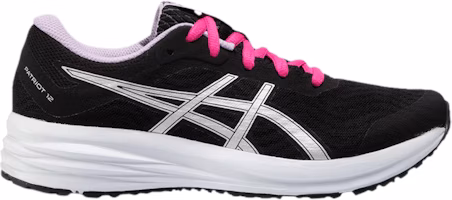 (Women) ASICS Patriot 12 'Black Pure Silver' 1012A705-002 (Women) ASICS Patriot 12 'Black Pure Silver' 1012A705-002