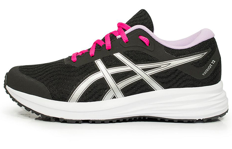 Buy Asics Patriot 12 透氣耐磨 低筒跑步鞋 女款 黑銀