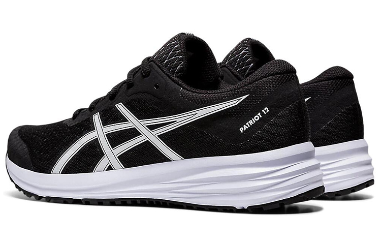 Shop (W) ASICS Patriot 12 ''Noir Blanc'' 1012A705-001
