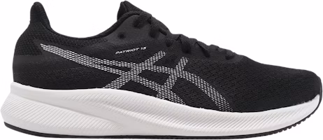 (Women) ASICS Patriot 13 D Wide 'Black White' 1012B382-001 (Women) ASICS Patriot 13 D Wide 'Black White' 1012B382-001