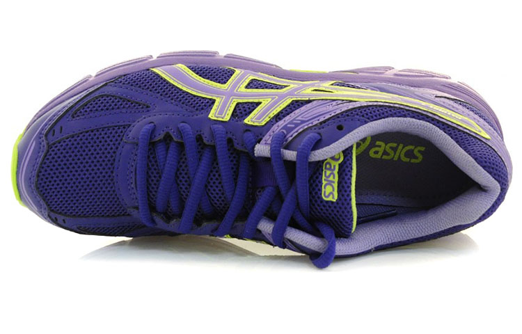 Lookbook (W) ASICS Patriot 7 ''Paars Geel'' T4D6N-4333