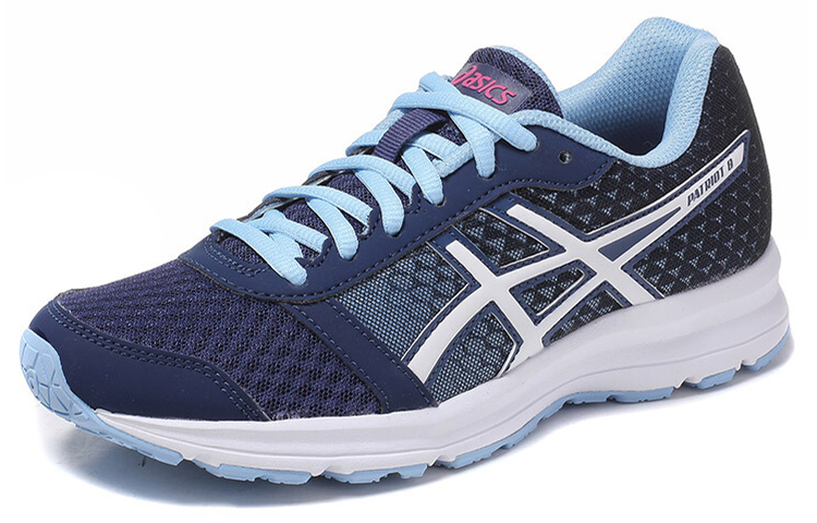 Order (W) ASICS Patriot 8 'Biru Putih' T669N-4901