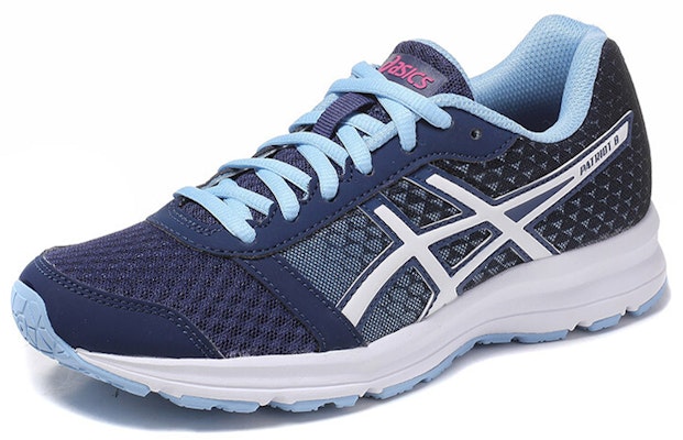 (W) ASICS Patriot 8 'Biru Putih' T669N-4901 Order (W) ASICS Patriot 8 'Biru Putih' T669N-4901