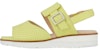 (W) 아식스 페다라 (2E) 옐로 샌들 1212A184-300