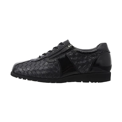 (W) ASICS Pedala 'Black Low-Top Casual'
