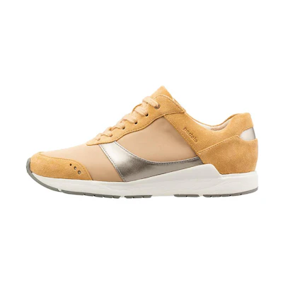 (W) ASICS Pedala 'Brown Yellow'