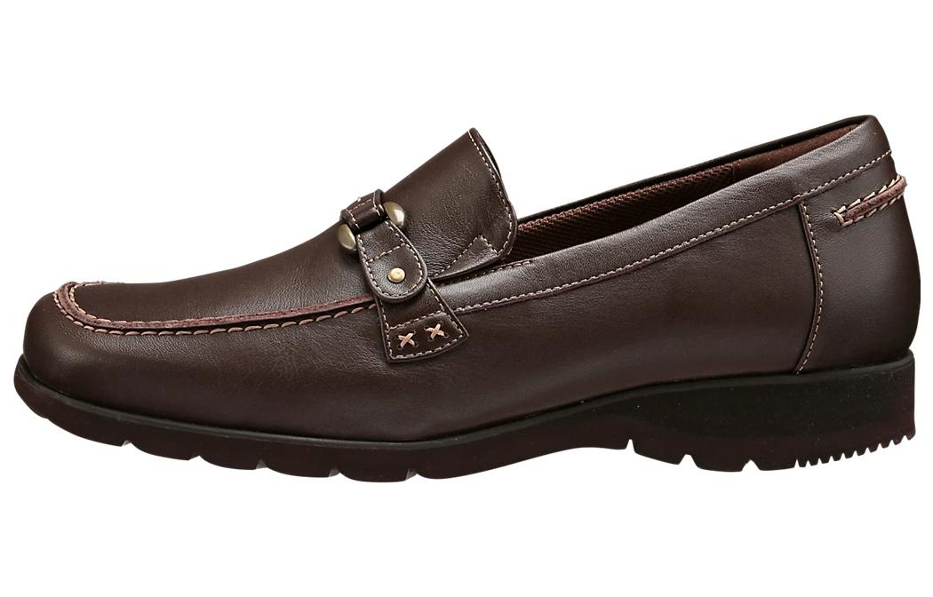 Buy (W) 亚瑟士Pedala舒适圆头棕色乐福鞋 WP250H-28