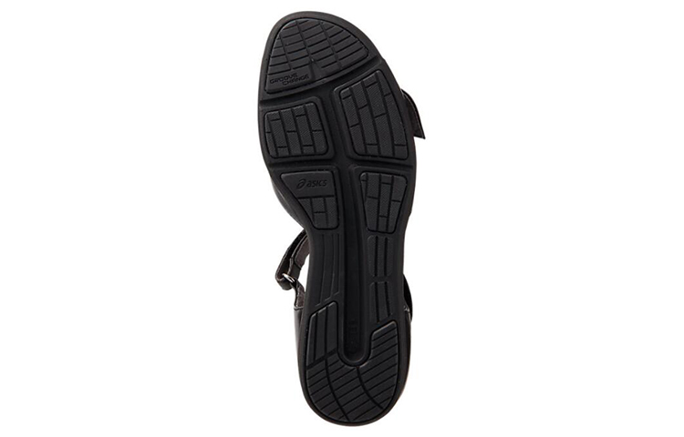 Purchase (W) ASICS Pedala 'Pure Black' Sandal Hitam Tulen 1212A058-001