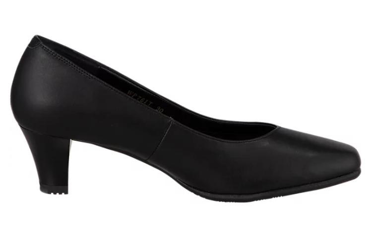 Order (W) 亚瑟士Pedala多功能舒适黑色粗跟鞋 WP761T-90