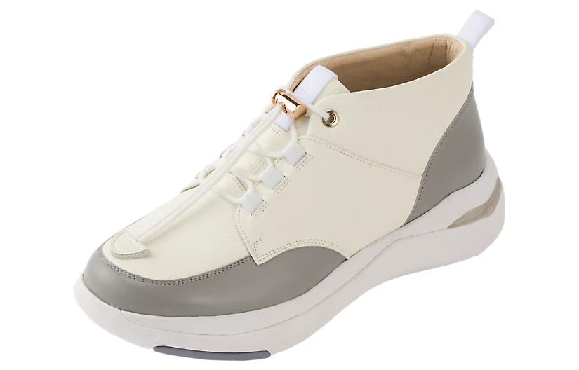 Order Asics Pedala 耐磨透氣 高筒 休閒生活鞋 女款 白灰