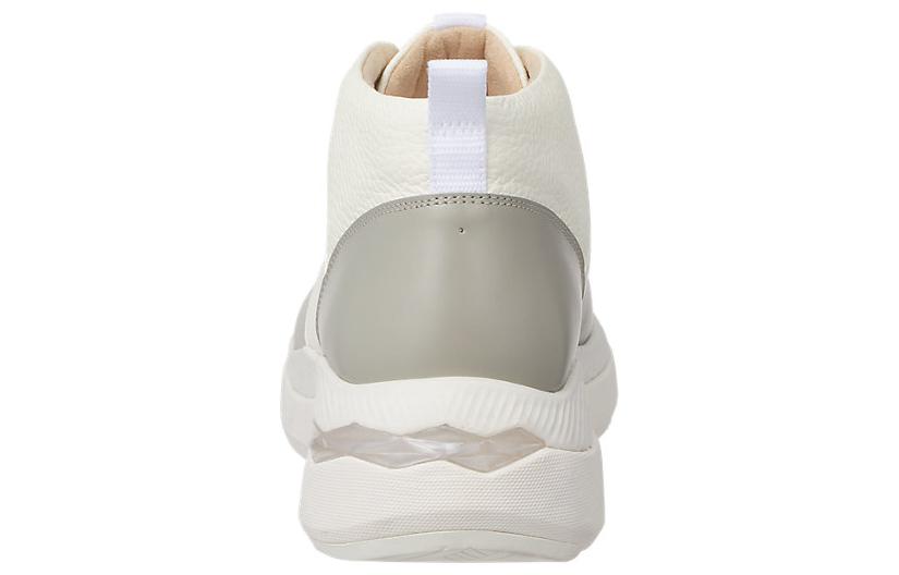 Shop Asics Pedala 耐磨透氣 高筒 休閒生活鞋 女款 白灰