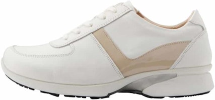 (Women) ASICS Pedala Ladies 4E 'White Tan' 1212A243-100 (Women) ASICS Pedala Ladies 4E 'White Tan' 1212A243-100