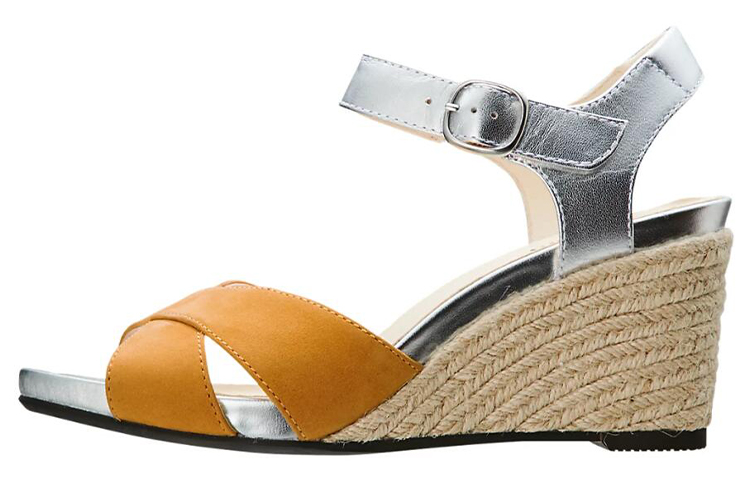 (Women) ASICS Pedala Walking Sandal 'Yellow Silver' 1212A054-751