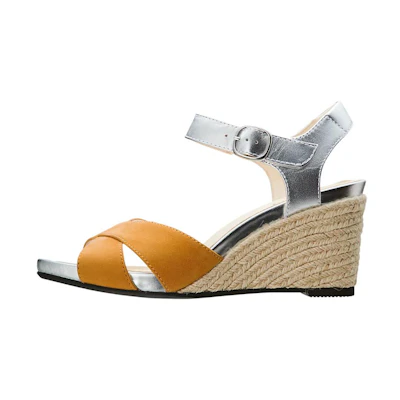 (W) ASICS Pedala Walking Sandal 'Yellow Silver'