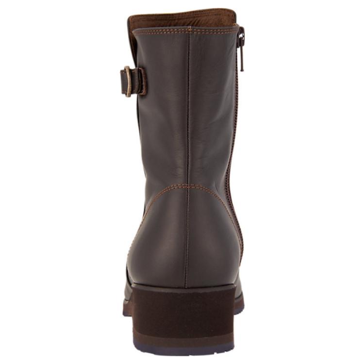 Shop (Women) ASICS Pedalla ICE 4E 'Comfortable Brown Ankle Boot' 1212A124-200