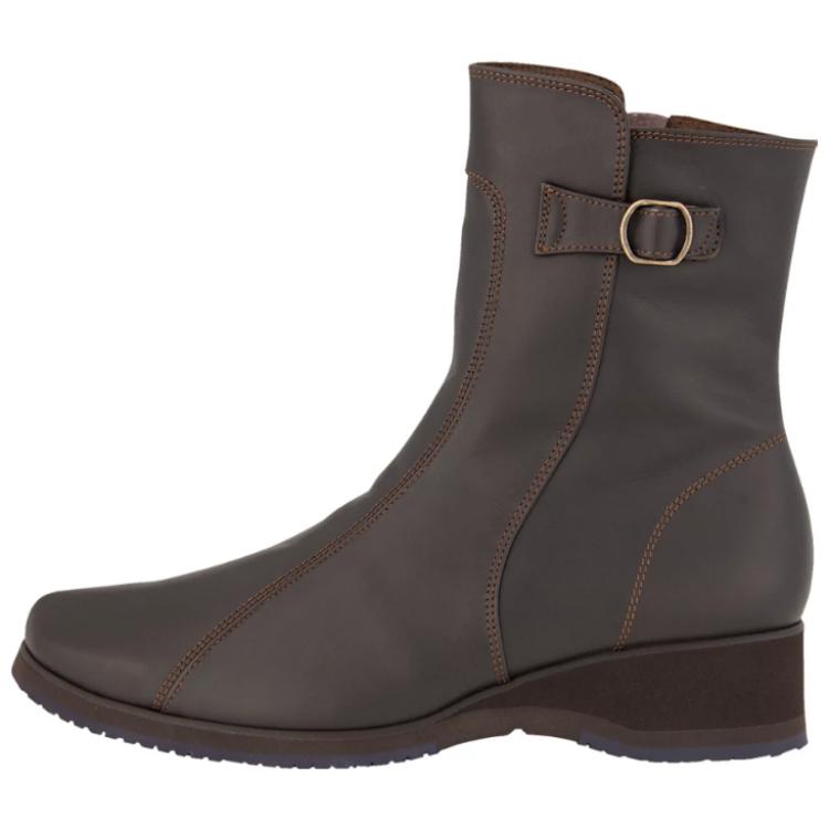 Details for (Women) ASICS Pedalla ICE 4E 'Comfortable Brown Ankle Boot' 1212A124-200