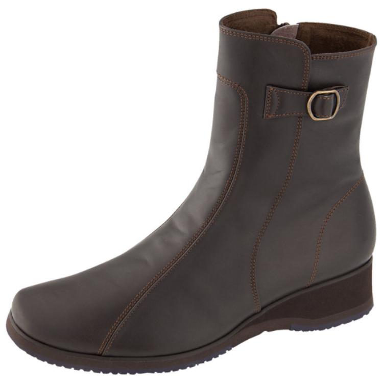 Cheap (Women) ASICS Pedalla ICE 4E 'Comfortable Brown Ankle Boot' 1212A124-200