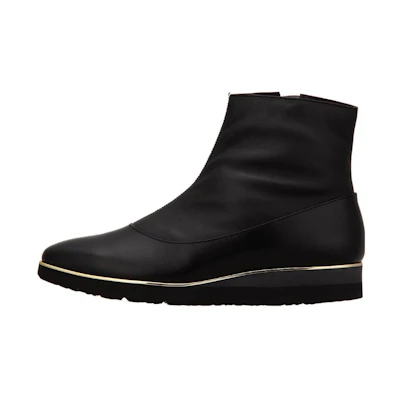 (W) ASICS Pedalla Ladies 2E 'Black Short Boot'