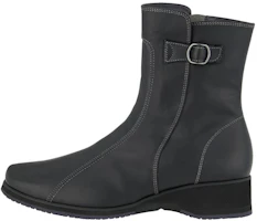 (Women) ASICS Pedalla Ladies ICE 4E 'Comfort Durable Short Boot Black' 1212A124-001 (Women) ASICS Pedalla Ladies ICE 4E 'Comfort Durable Short Boot Black' 1212A124-001
