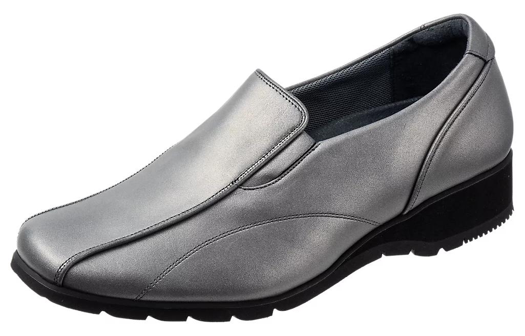 Lookbook 亞瑟士 Pedana 減震耐磨 低筒 生活休閒鞋 女款 銀色