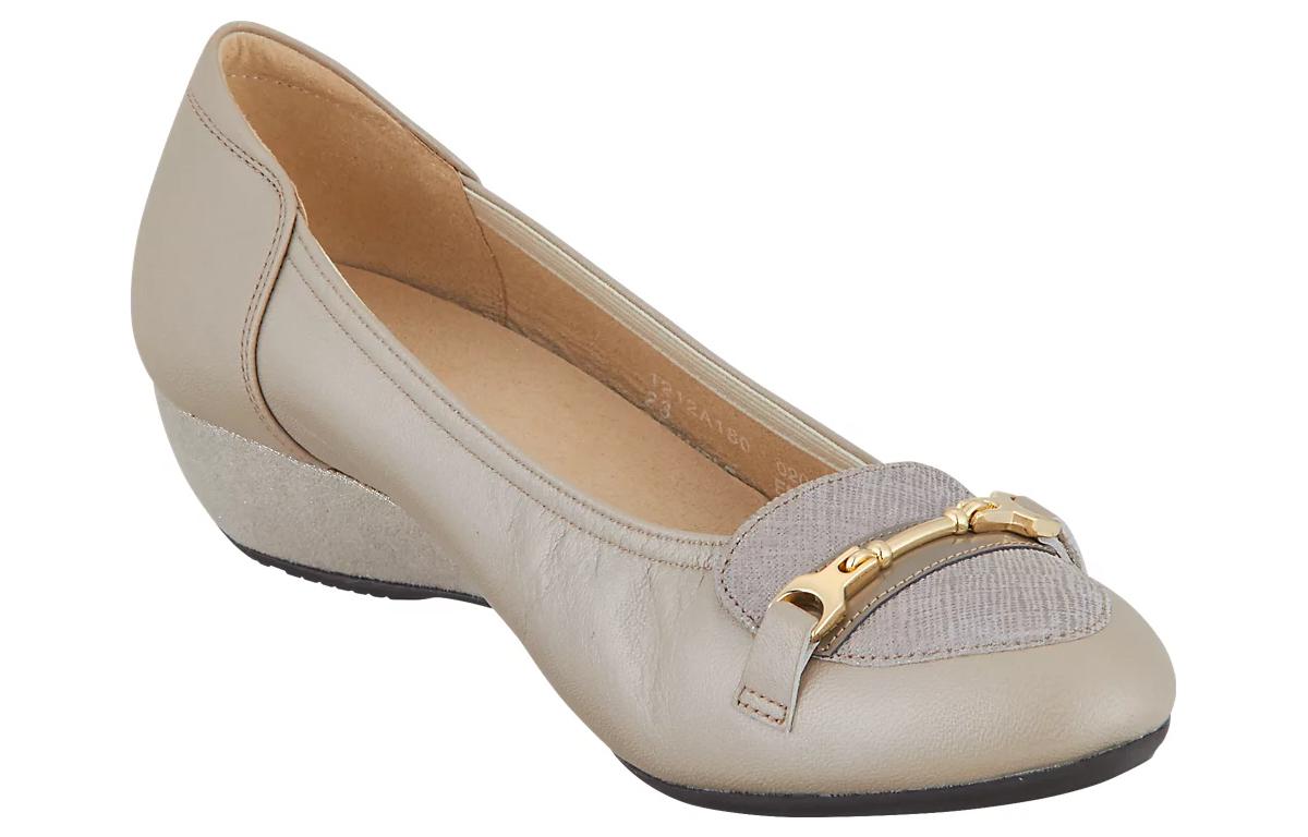 Lookbook Asics Pedana 輕便支撐 低筒 休閒生活鞋 女款 暖灰色