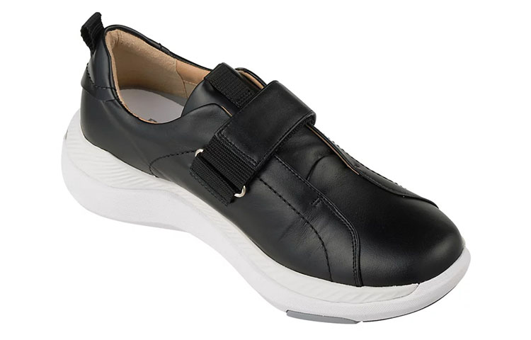 Shop (Women) ASICS Pedara Ride Walk 'Black Velcro' 1212A208-001