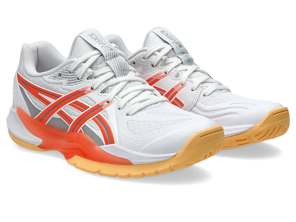 Order (W) ASICS Power Break FF 網球鞋 白色/亮珊瑚色 1072A104-102