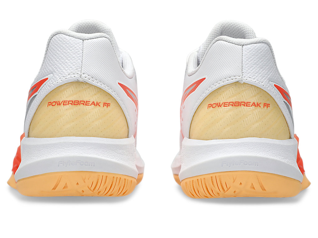 Purchase (W) ASICS Power Break FF 網球鞋 白色/亮珊瑚色 1072A104-102