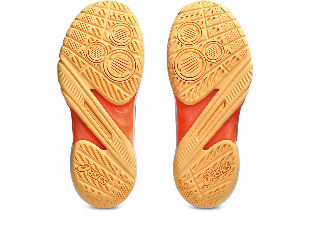 Sizing (W) ASICS Power Break FF 網球鞋 白色/亮珊瑚色 1072A104-102