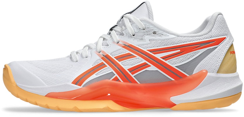 (W) ASICS Power Break FF 網球鞋 白色/亮珊瑚色 1072A104-102 Cheap (W) ASICS Power Break FF 網球鞋 白色/亮珊瑚色 1072A104-102