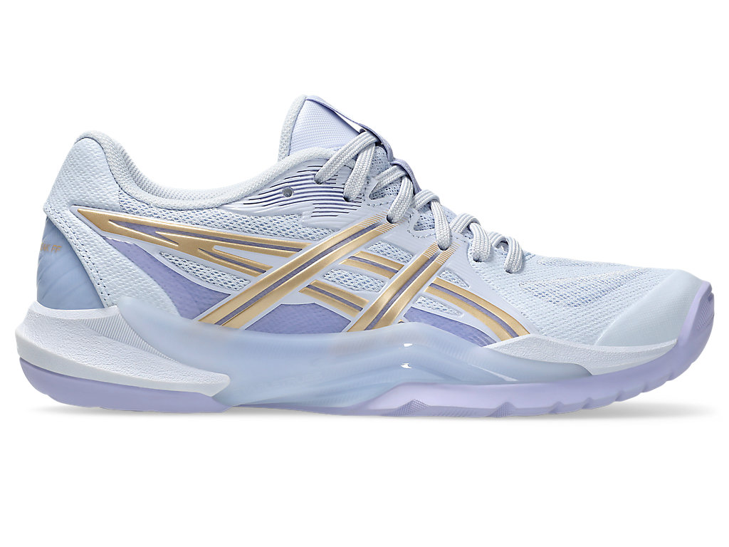 (Women) ASICS Powerbreak FF Volleyball Shoes Blue Fade/Champagne 1072A104-401