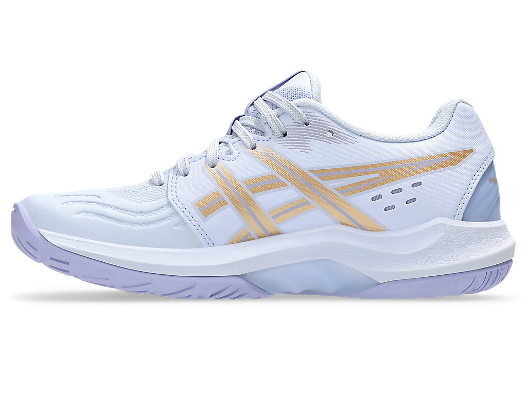 Shop (W) アシックス パワーブレイク FF バレーボールシューズ ブルーフェード/シャンパン 1072A104-401